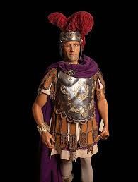 Mark Antony ,A king wear the armour